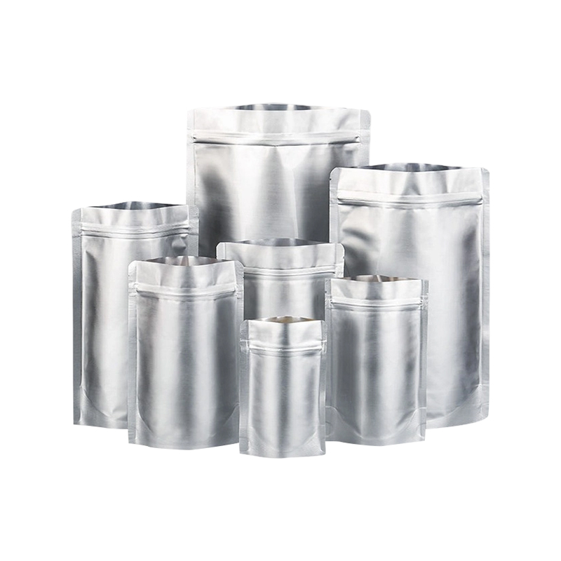 Beg zipper bersalut aluminium