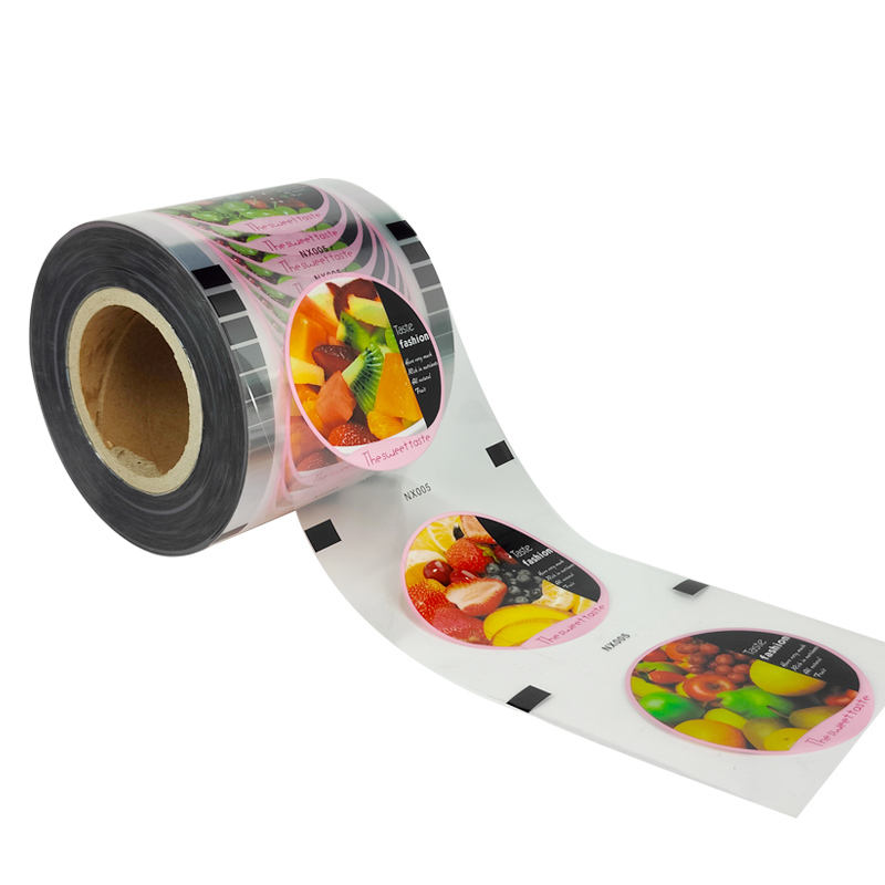 Filem Plastik Plastik Minuman Dingin Bubble Teh Cup Sealing Roll Film