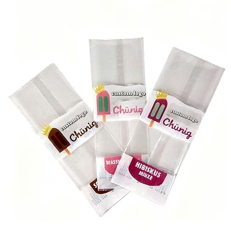 Segel haba kantung plastik mylar untuk ais krim & lollies